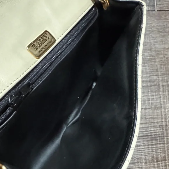 Bally Ivory Quilted Crossbody Bag - Picture 10 of 13